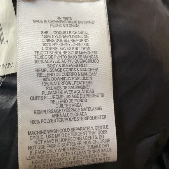 BCBGMAXAZRIA down coat size m - Picture 6 of 8